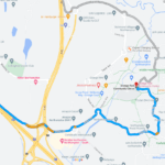 Grange park-northampton map